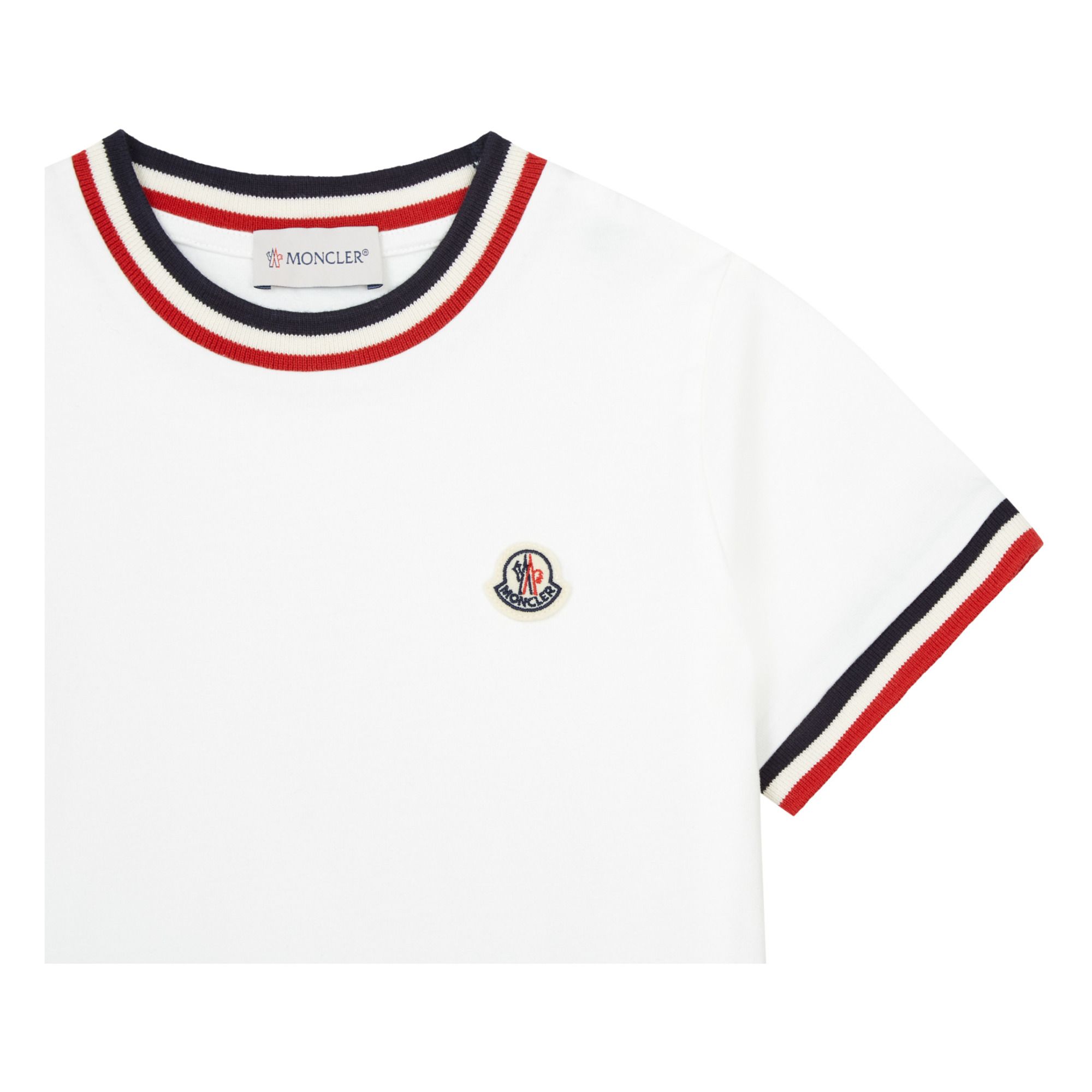 Logo T-shirt Beige Moncler Fashion Teen 