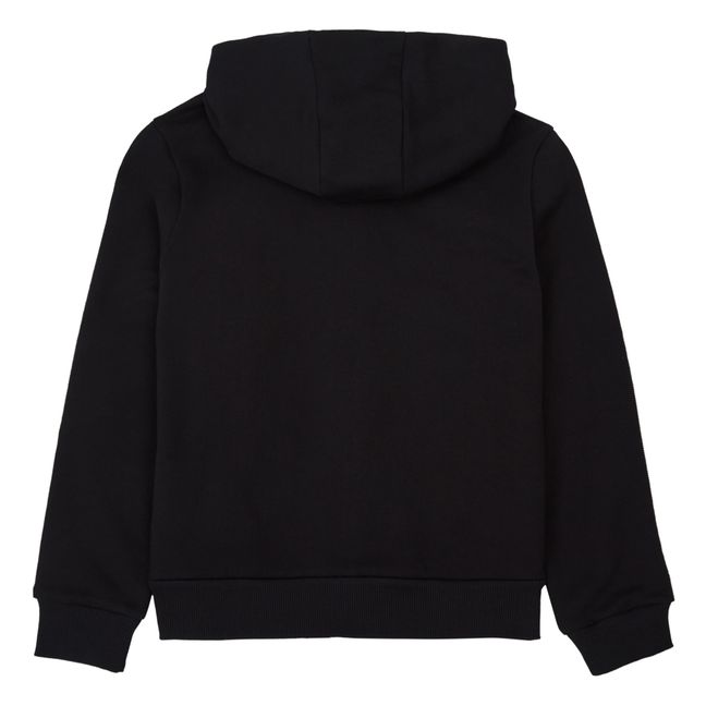 Hoodie Zippé Uni | Noir