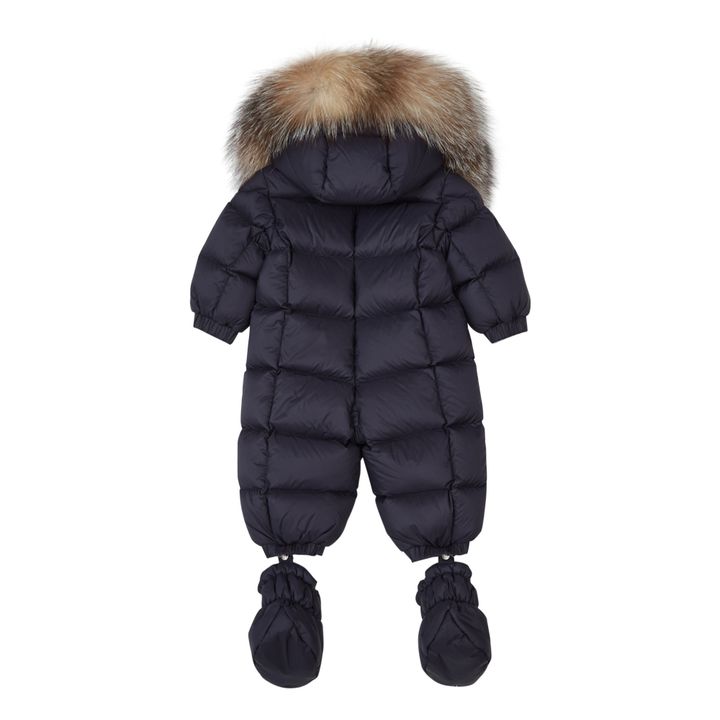 helaas Trappenhuis Versnipperd Moncler - Baby Snowsuit - Navy blue | Smallable