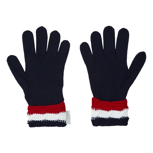 Gloves | Navy blue