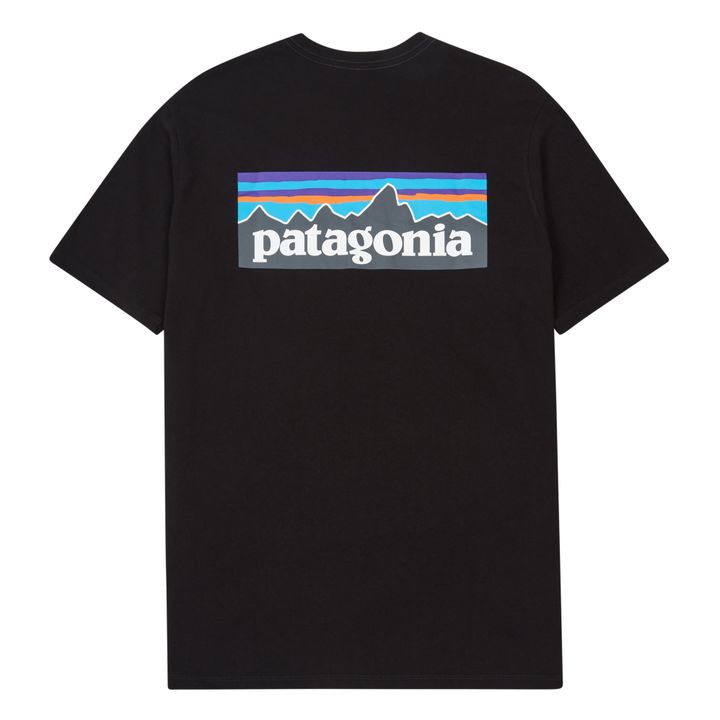 P-6 Logo Recycled Fibre T-shirt - Men’s Collection - Black- Product image n°2
