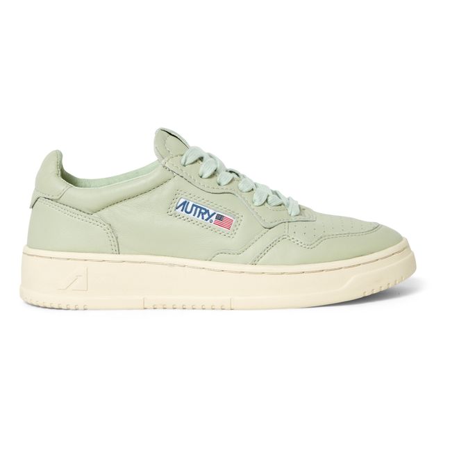 Scarpe da ginnastica, Medalist Low, in pelle di capra | Celadon