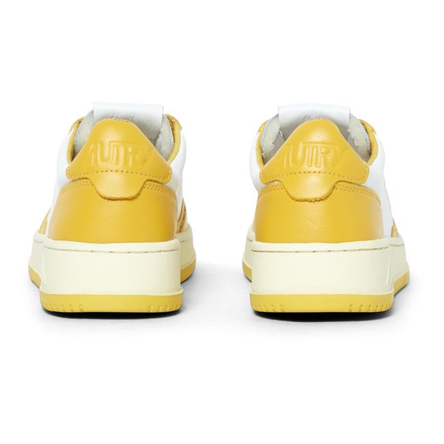 Scarpe da ginnastica Medalist Low bicolore | Giallo senape