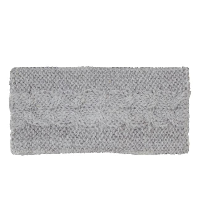 Sidony Mohair and Wool Headband - Women’s Collection - Gris