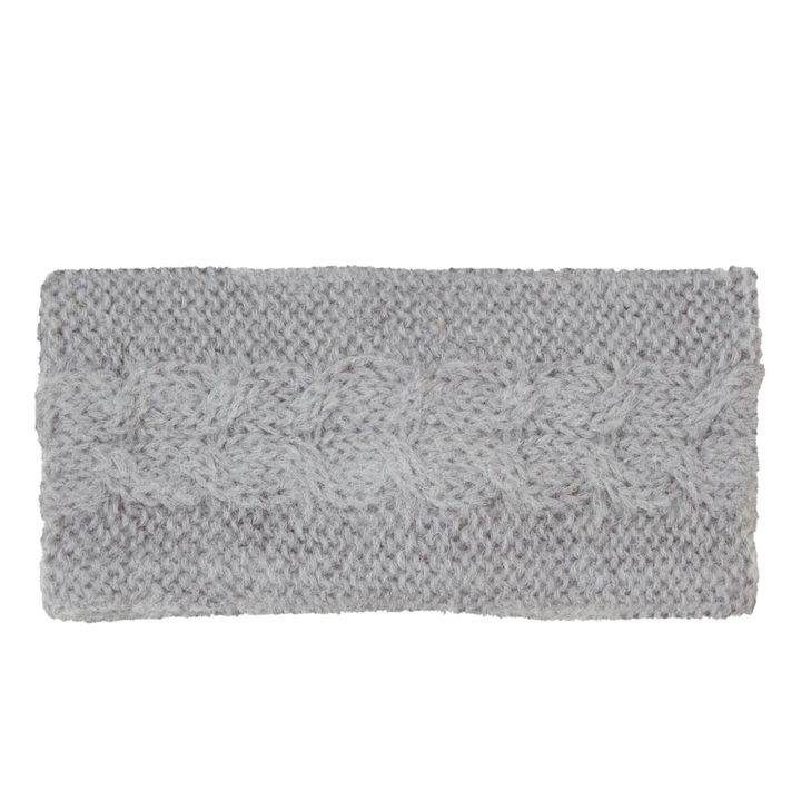 Sidony Mohair and Wool Headband - Women’s Collection  | Grigio- Immagine del prodotto n°1