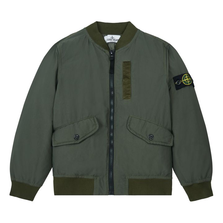 Bomber Jacket Verde Kaki- Imagen del producto n°0