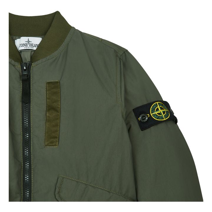 Bomber Jacket Verde Kaki- Imagen del producto n°1