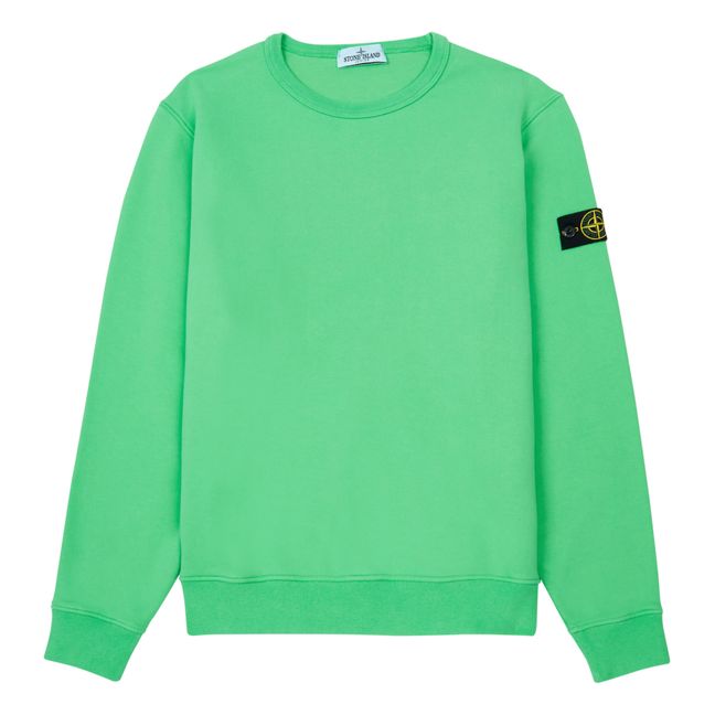Basic Sweatshirt Grün