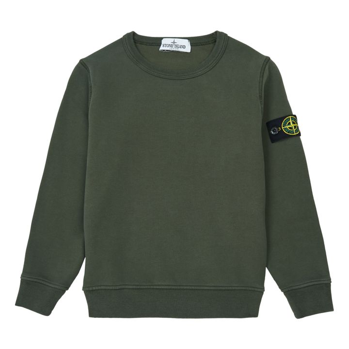 Basic Sweatshirt Khaki- Produktbild Nr. 0