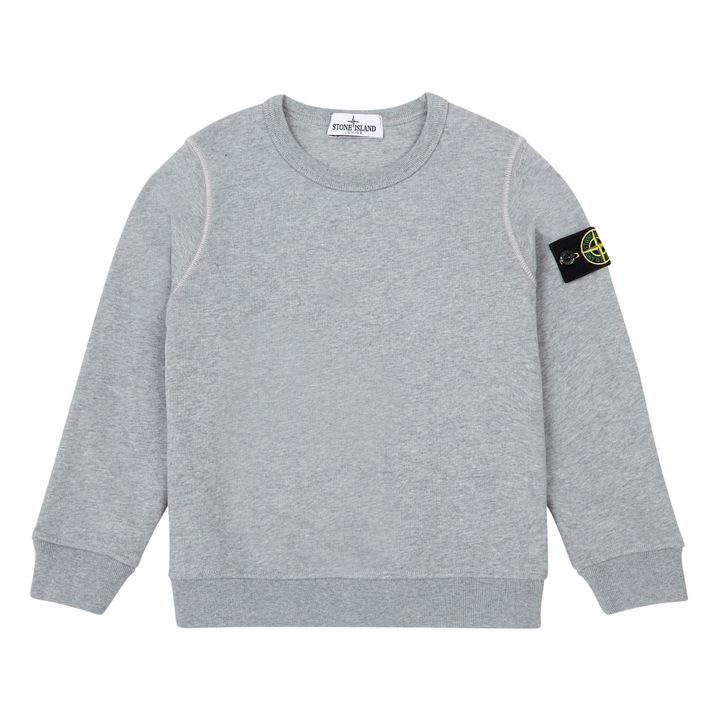 Sweat Basic | Gris chiné- Image produit n°0