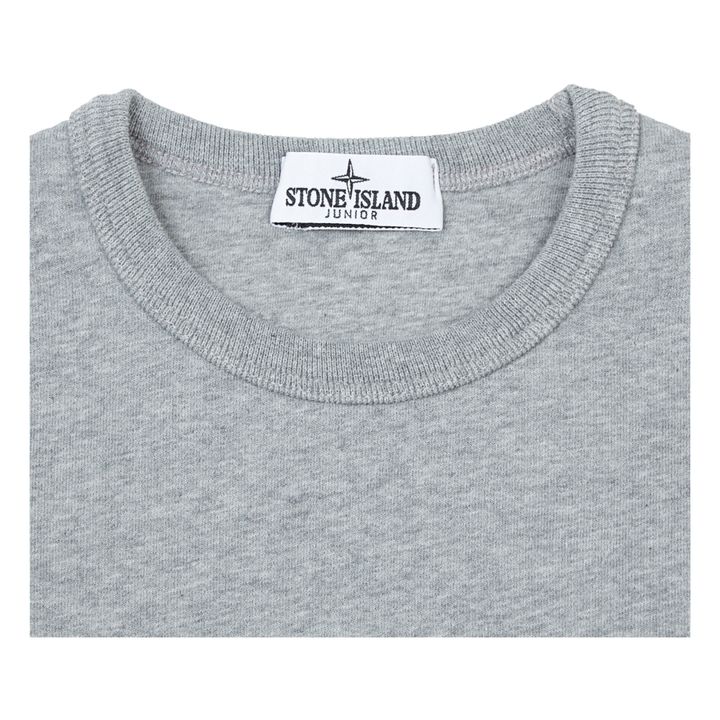 Basic Sweatshirt | Grau Meliert- Produktbild Nr. 1