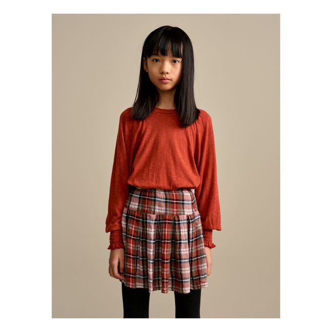 Aka Skirt Red