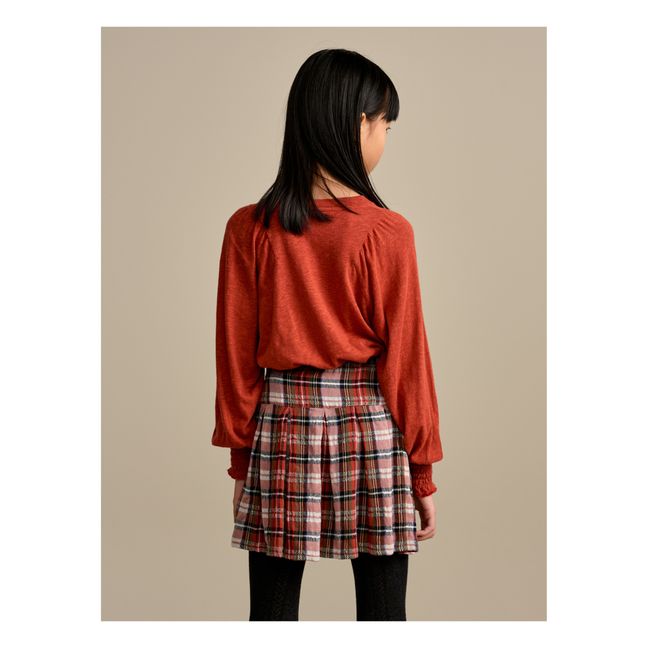 Aka Skirt Rojo