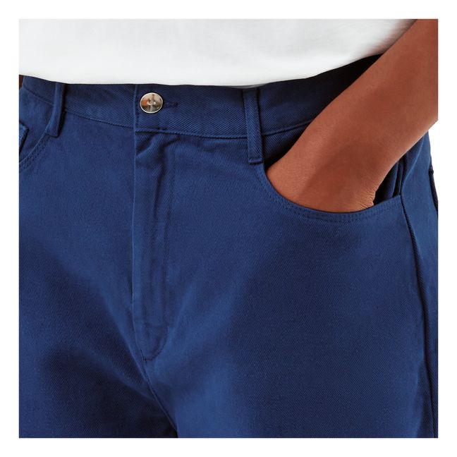 Heart Trousers | Blu marino