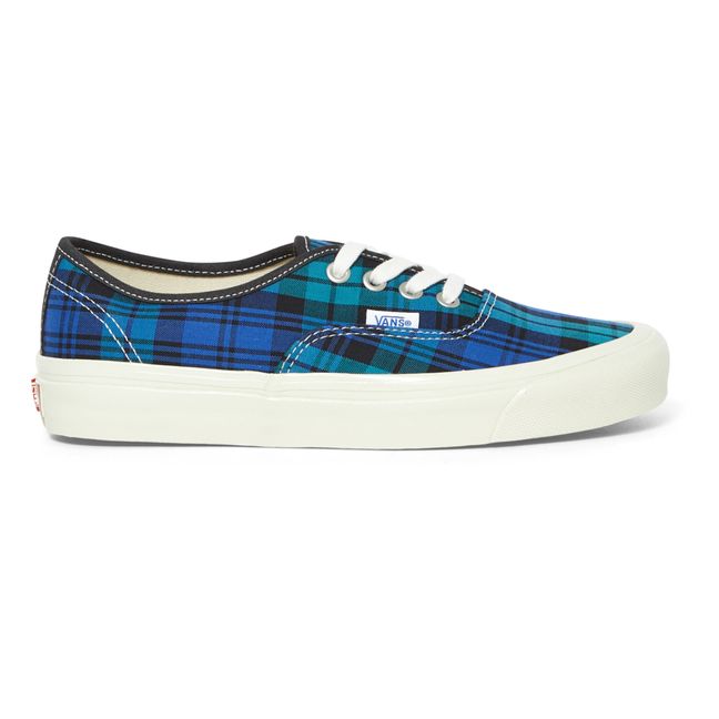 Authentic 44 DX Plaid Sneakers | Blue Green