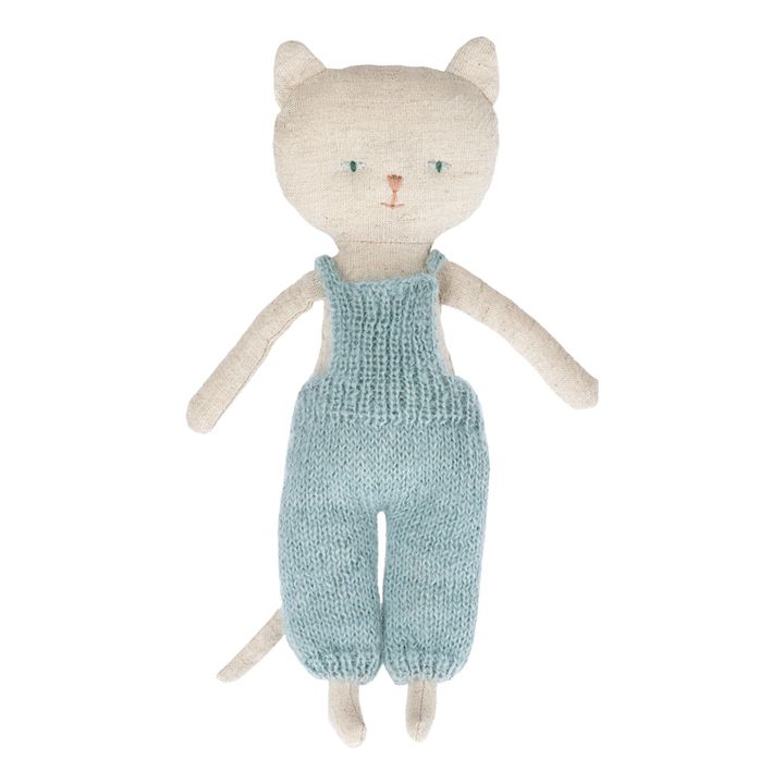Peluche, motivo: gatto | Bianco- Immagine del prodotto n°0