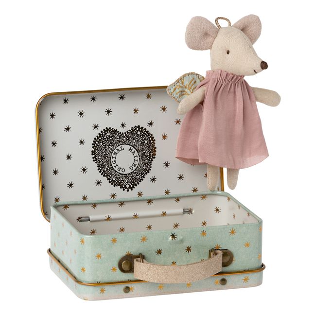 Angel Mouse & Suitcase