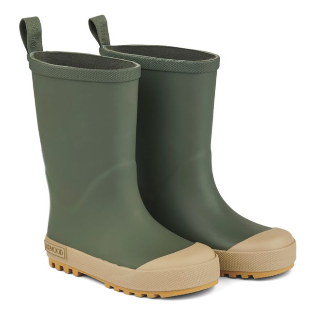 River Rain Boots Verde Oscuro