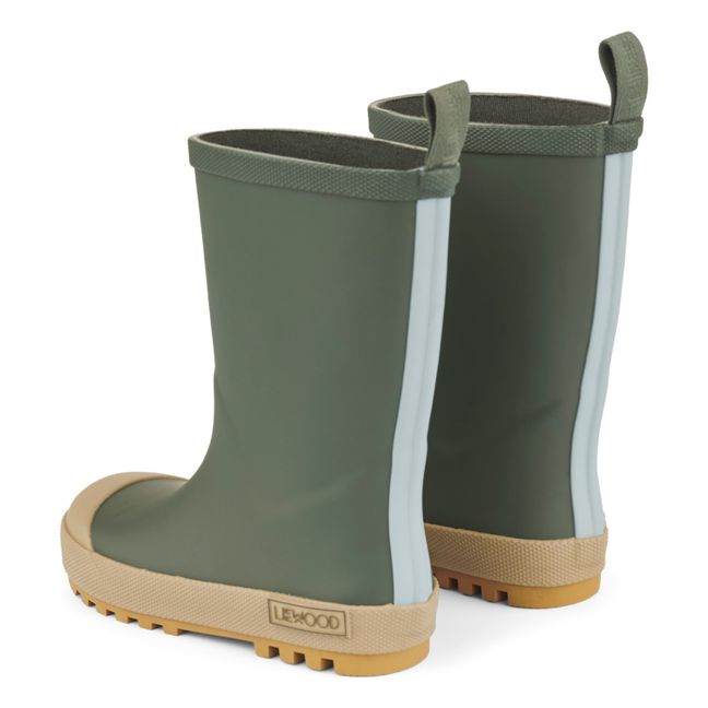 River Rain Boots Verde scuro