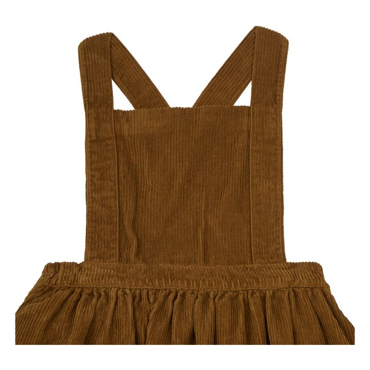 Corduroy Apron Dress Rust- Product image n°2