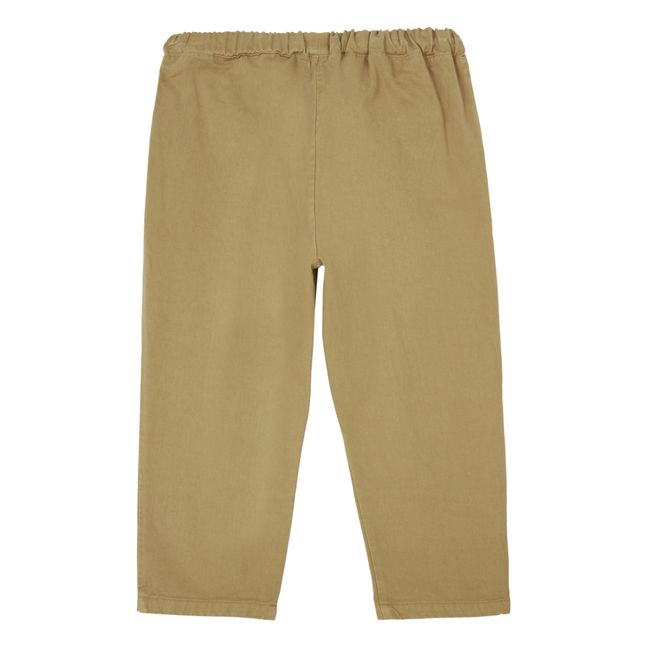 Pantalon Coton Twil | Camel