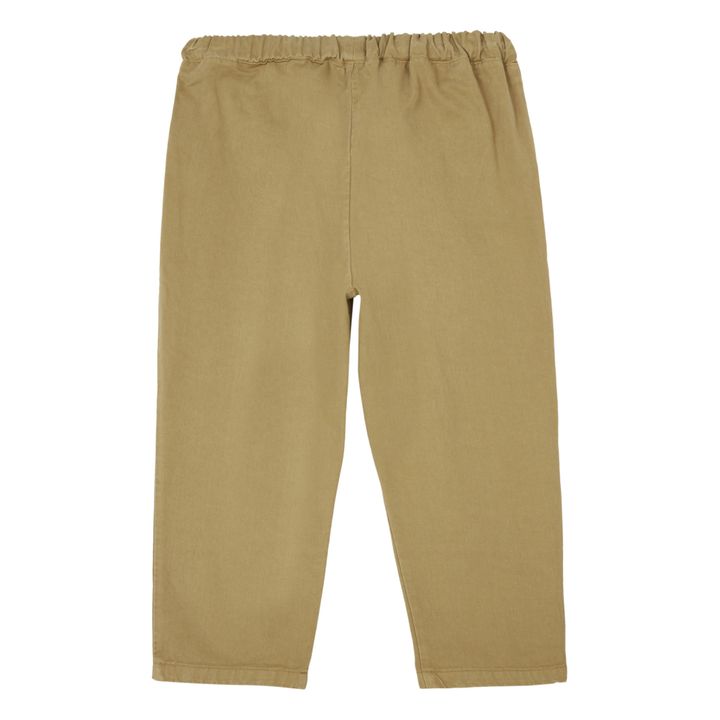 Cotton Twill Trousers | Camel- Imagen del producto n°4