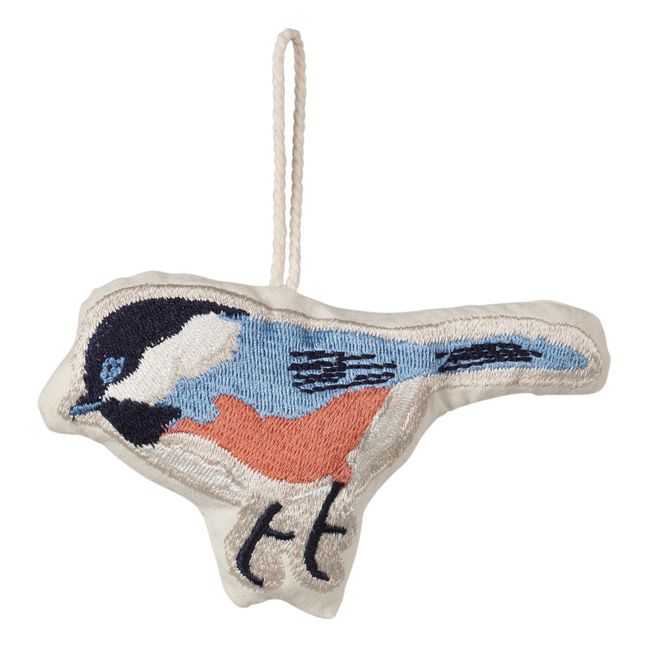 Décoration de Noël Bird en coton | Bleu