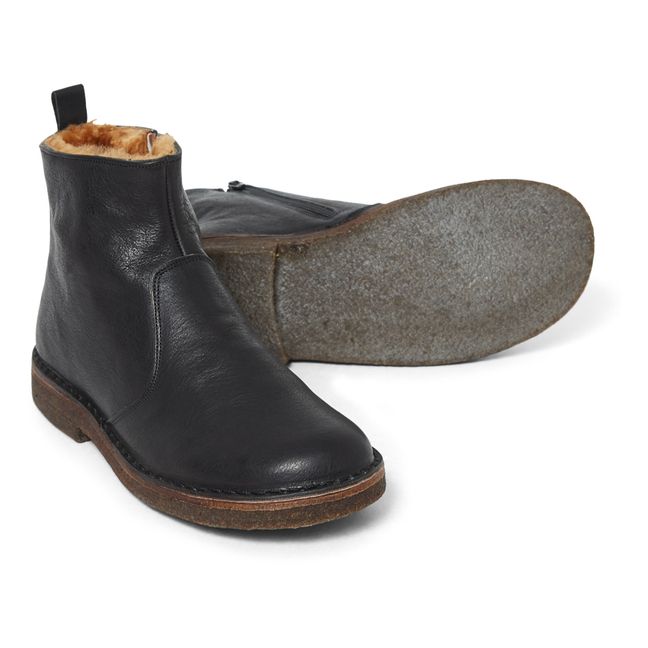 Boots fourrées Noir
