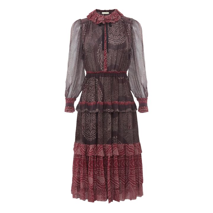 Ulla Johnson - Reina Dress - Burgundy | Smallable