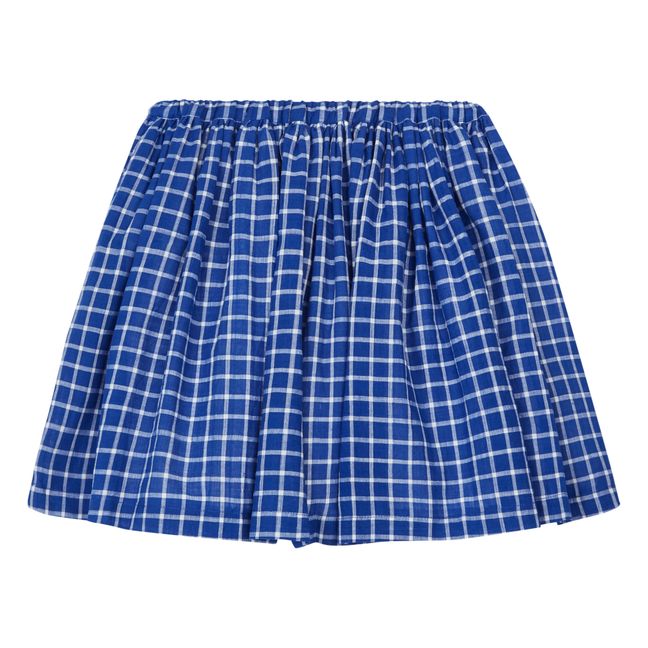 Checked Skirt | Azul