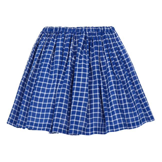 Checked Skirt | Azul