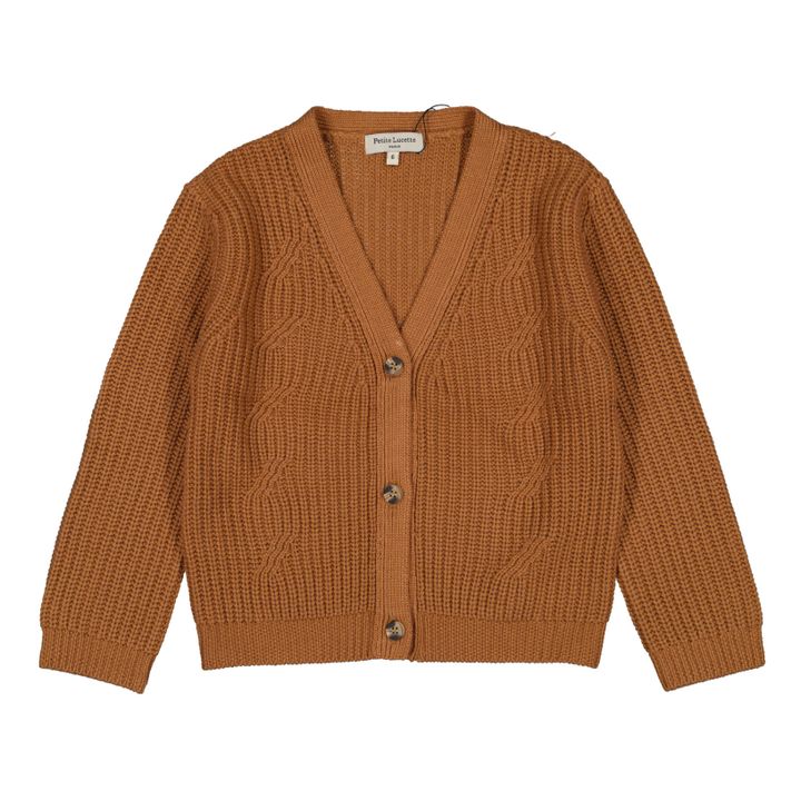 Philo Recycled Wool Cardigan | Camel- Imagen del producto n°0
