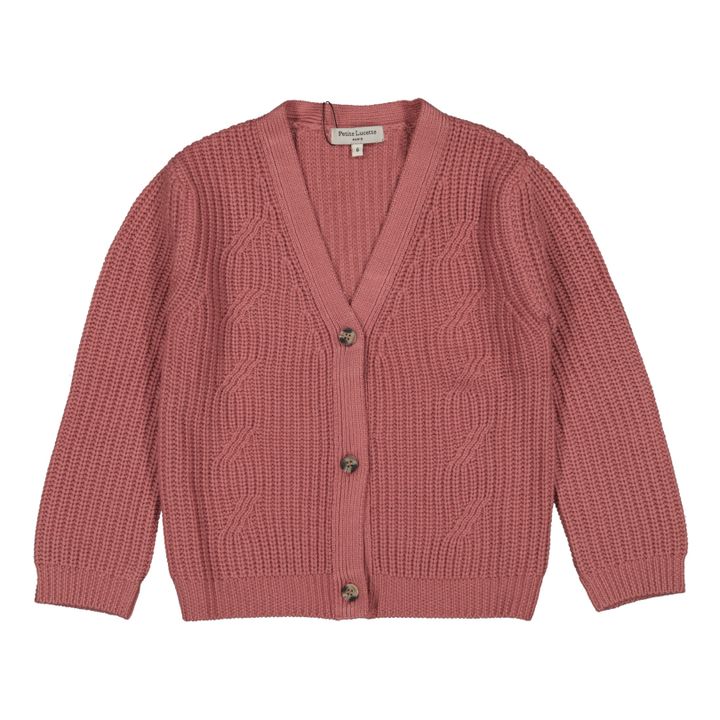 Philo Recycled Wool Cardigan | Pink- Product image n°0