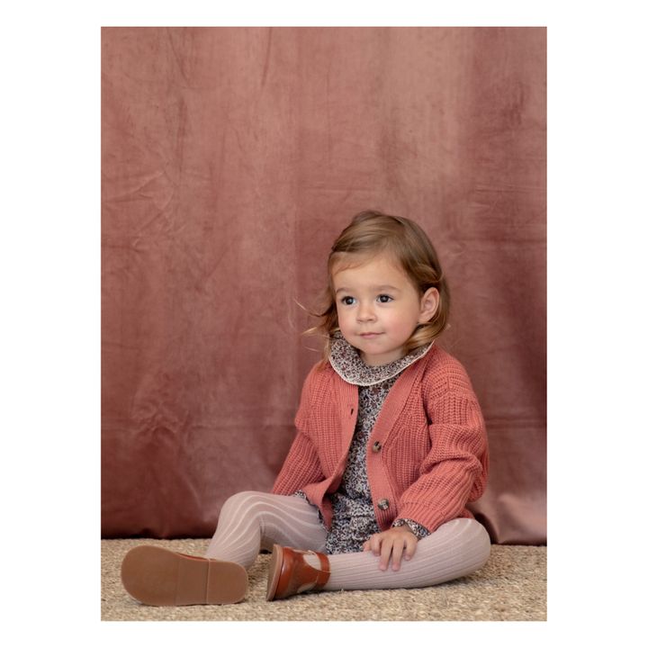 Philo Recycled Wool Cardigan | Pink- Product image n°1