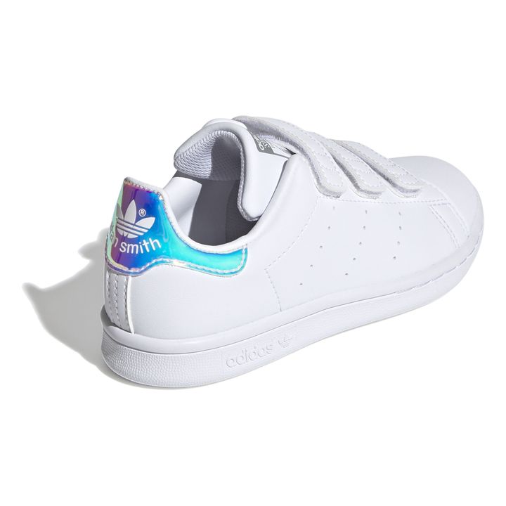 3 Velcro Iridescent Stan Smith Recycled Sneakers | Silver- Product image n°6