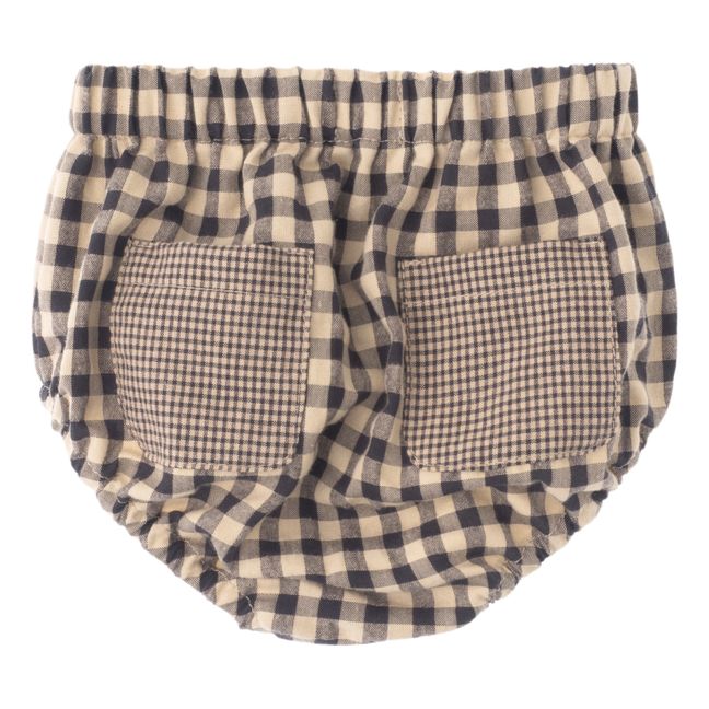 Checked Bloomers | Beige