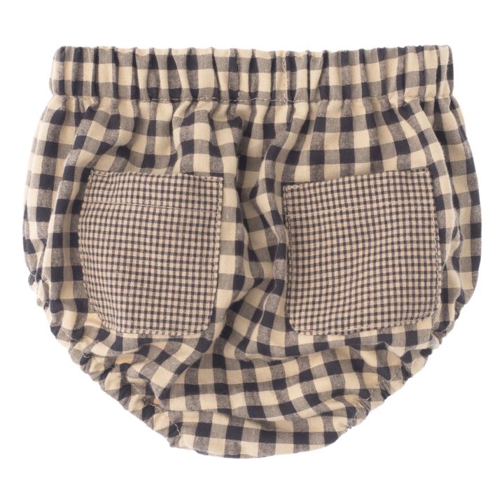Checked Bloomers | Beige- Product image n°1