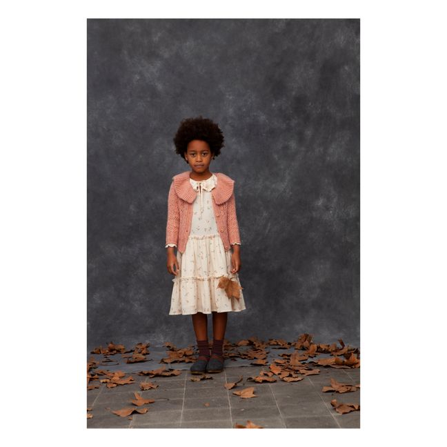 Collar Cardigan | Rosa