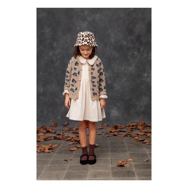 Leopard Print Hat | Beige- Imagen del producto n°1