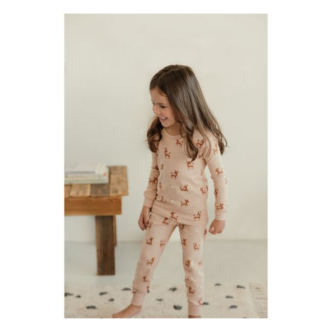 Fawn Two-Piece Pyjama | Rosa antico