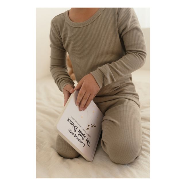 Solid Colour Two-Piece Pyjama  | Pale green
