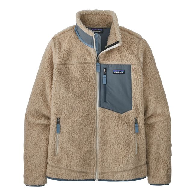 Classic Retro-X Polar Fleece Jacket Beige