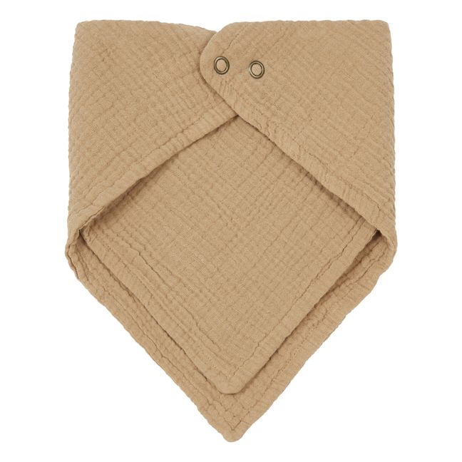 Bandana Muslin Coton Bio | Camel