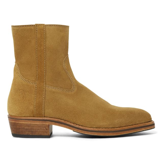 Clint Suede Boots Camel