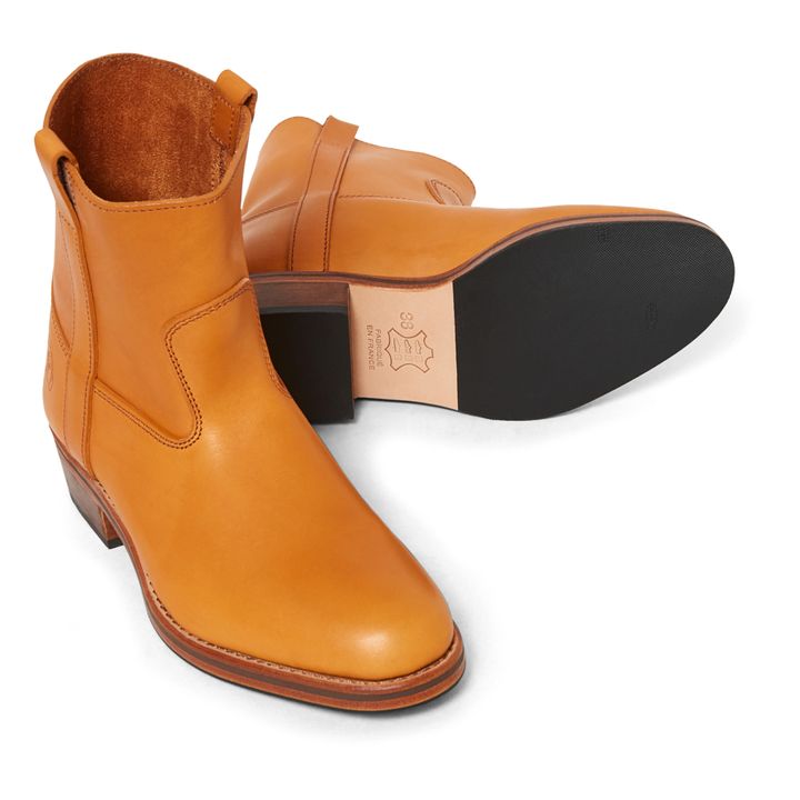 Tiers Gardian Oiled Leather Boots Natural- Imagen del producto n°4