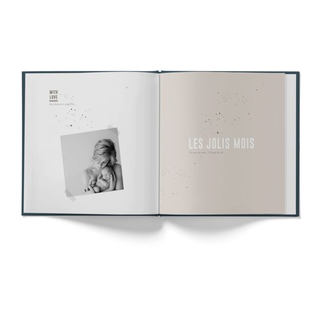 Livre de naissance Céleste - FR | Bleu nuit