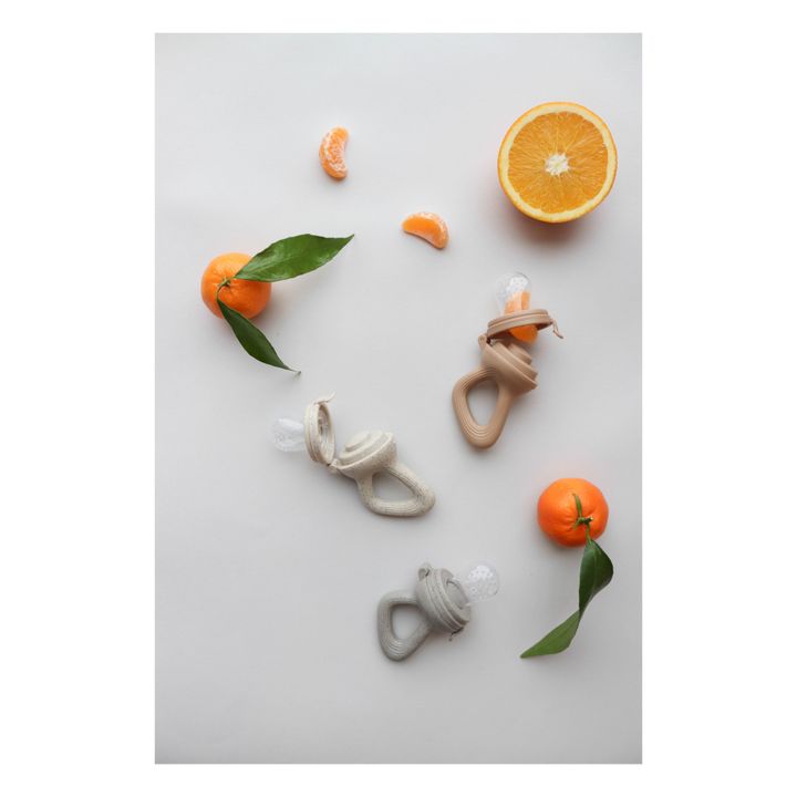 Ciuccio per frutta in silicone | Sabbia- Immagine del prodotto n°1