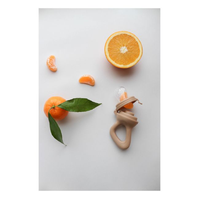 Tétine grignoteuse en silicone | Caramel