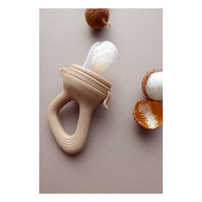 Tétine grignoteuse en silicone | Caramel