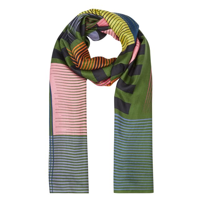 Magnetic Silk Scarf | Rosa